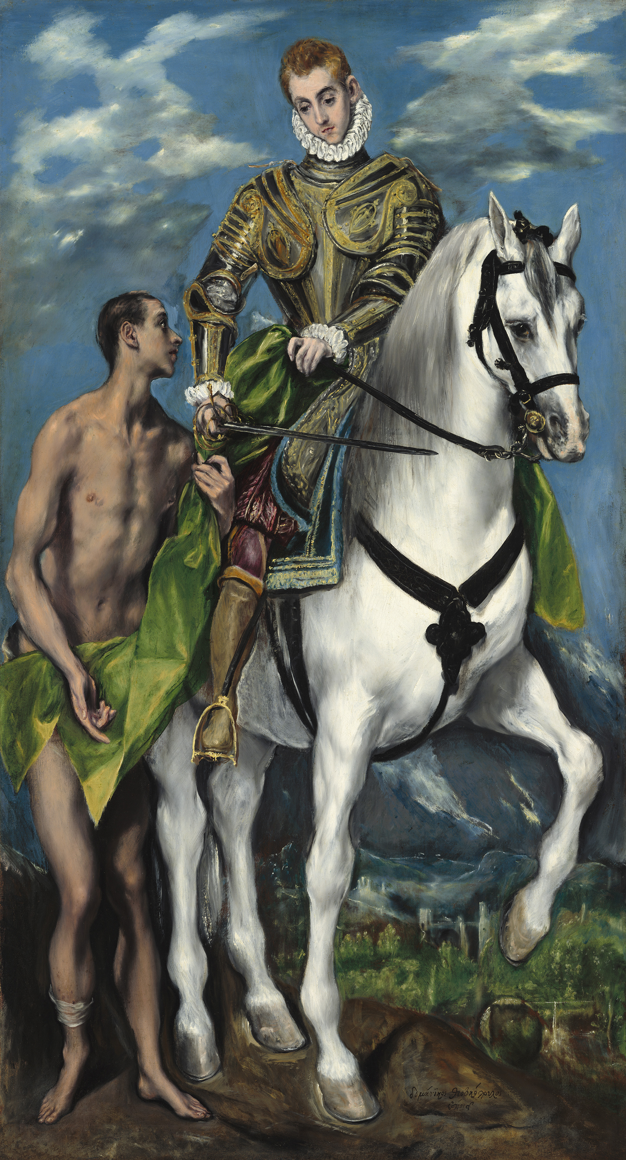 1 El Greco San Martn y el mendigo