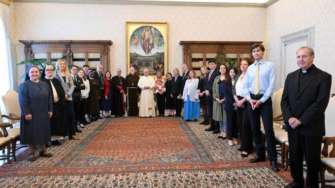 Audiencia XIV Pontificia Comision Proteccion