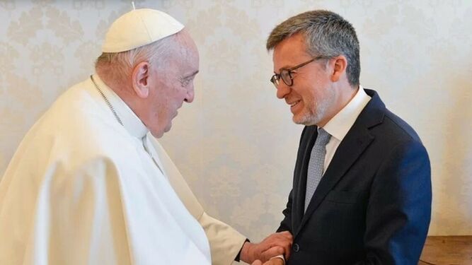 Carlos Moedas Lisboa recibido Francisco