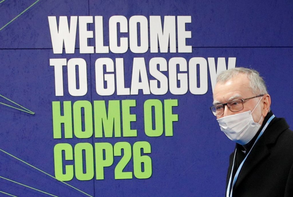 POPE PAROLIN COP26