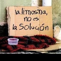 limosna no solucion