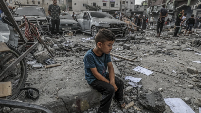 nino Gaza ataque Israel
