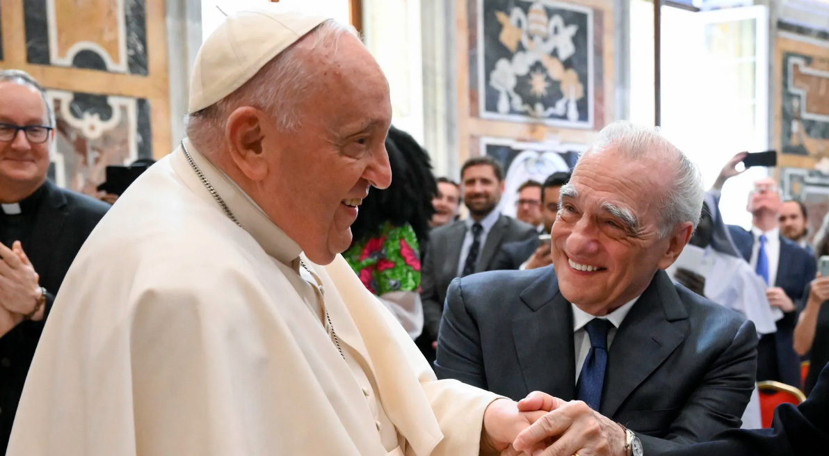 papa francisco martin scorsese